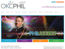 Tablet Screenshot of okcphil.org